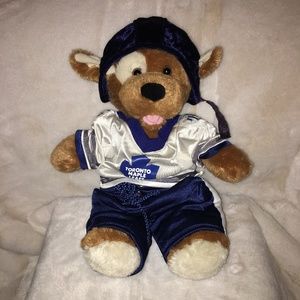 Build a bear with Toronto Maple Leaf hockey outfit